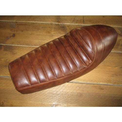 SR400 SR500 Sitzbank Tuck 'N Roll Vintage Brown 64