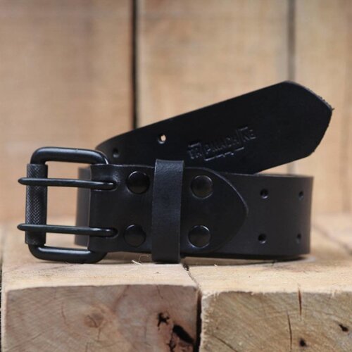 Trip Machine Belt - Black Double Pin