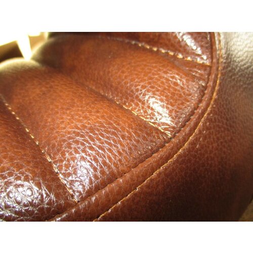 SR400 SR500 Style Seat Tuck 'N Roll Vintage Brown 64