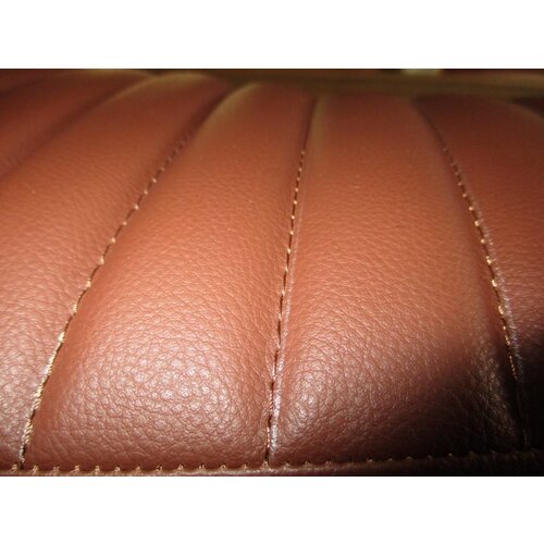 SR400 SR500 Style SR Seat Tuck 'N Roll Brown 38