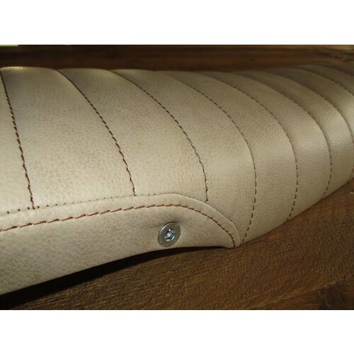 C.Racer CX500 Seat Diamond Washed Tuck 'N Roll Brown 63