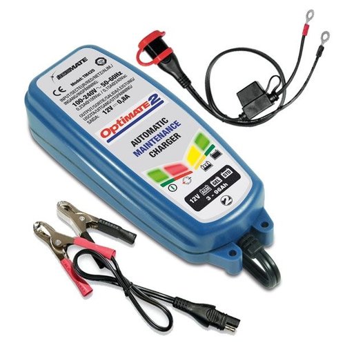 Tecmate Optimate 2 4-step 12V 0.8A Battery Charger Maintainer