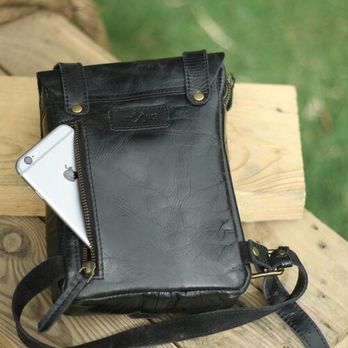Trip Machine Thigh Bag - Black