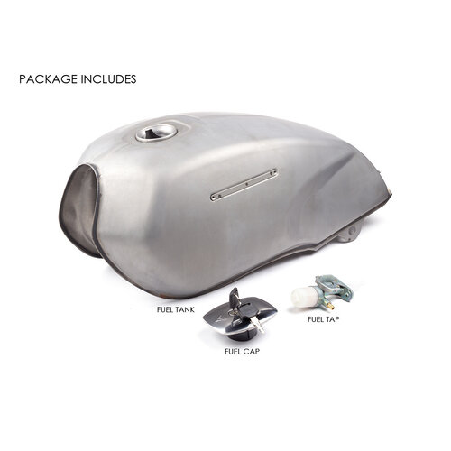 ZB Style Universal Unpainted 9L Fuel Tank
