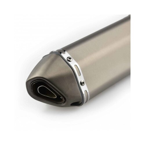 Hexagonal GP Silencer Stainless Steel 51mm + dB-Killer