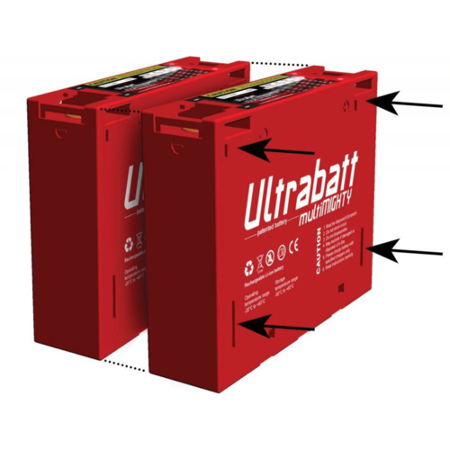 Ultrabatt Module de batterie au lithium 150CCA / 200PCA / 2.5A