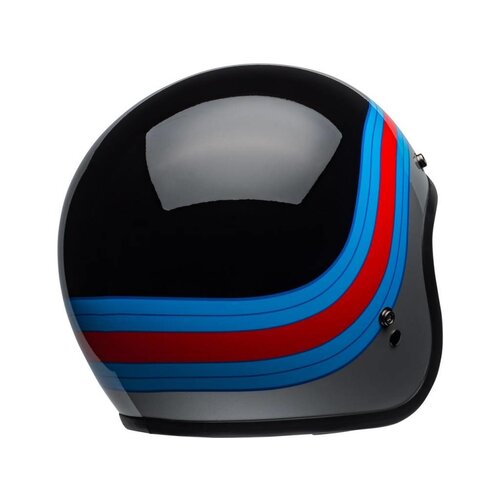 Bell BELL Custom 500 DLX Helm Pulse Gloss Zwart / Blauw / Rood