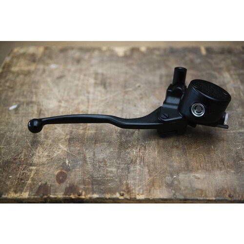 16MM Retro Master Cylinder for 22mm Bars Black