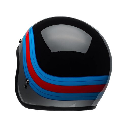 Bell Casque BELL Custom 500 DLX Pulse Gloss Noir / Bleu / Rouge