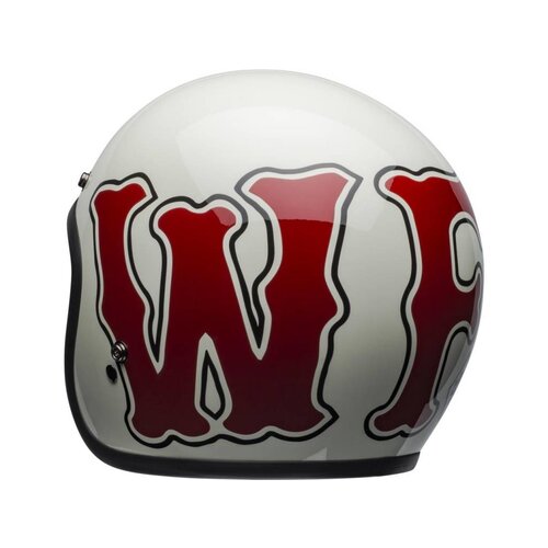 Bell Custom 500 DLX SE Helmet RSD WFO Gloss White/Red