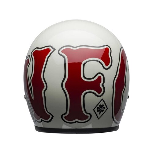 Bell Custom 500 DLX SE Helmet RSD WFO Gloss White/Red