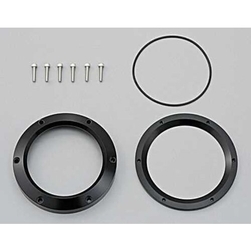 Aluminium Abdeckung BEZEL- Schwarz Eloxiert