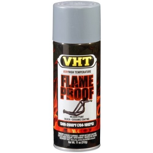 VHT Peinture ininflammable couleur argent mat