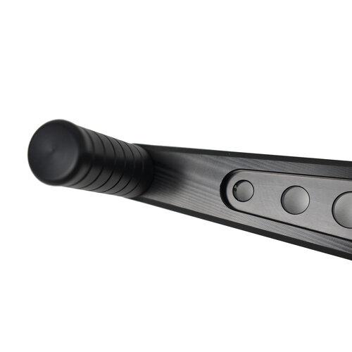 Commandes reculées universelles en aluminium noir type 3