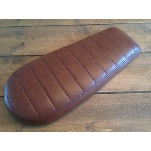 C.Racer Tuck 'N Roll Brat Seat Vintage Brown Wide 71