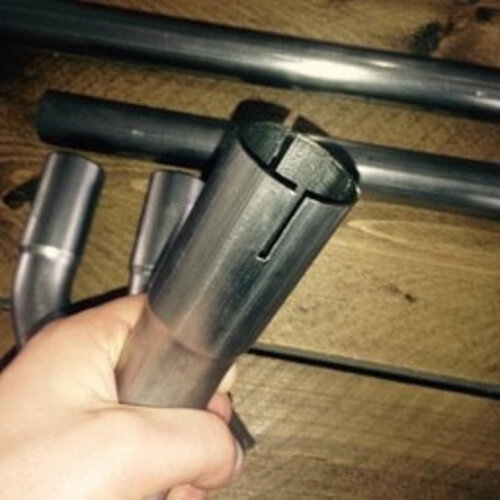 Simons 38MM Tuyaux d'échappement en acier (au choix)