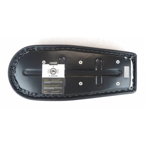 C.Racer Tuck 'N Roll Brat Seat Black Wide 73