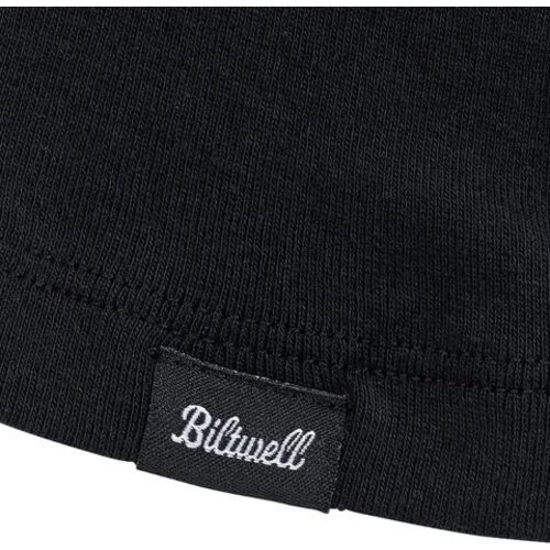 Biltwell Women's Cursive Raglan T-Shirt - Black/White