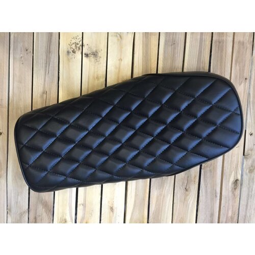 Diamond Stitch Brat Seat Zwart 67