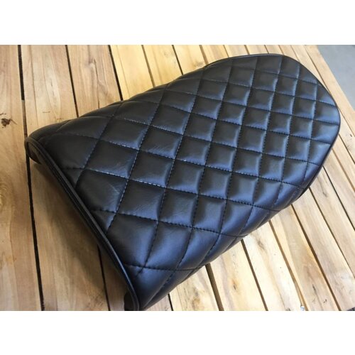 Diamond Stitch Brat Seat Zwart 67