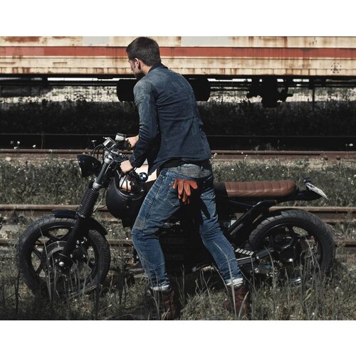 Pando Moto Karl Desert EL protective fabric Motorcycle pants