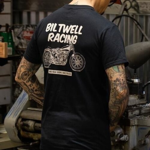 Biltwell Racing Biltwell T-Shirt Schwarz