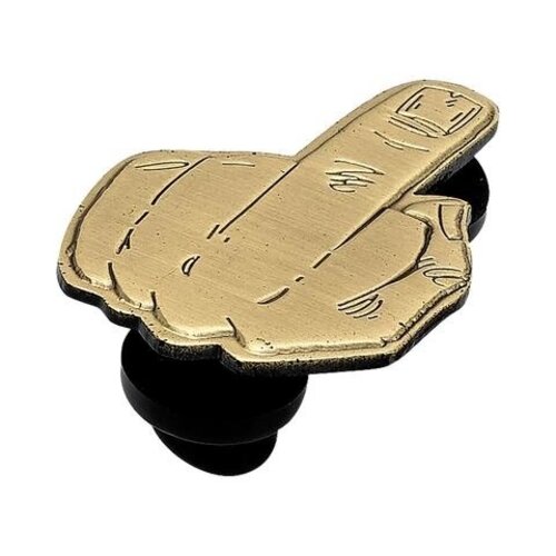 Biltwell Emaille Pin Finger - Messing