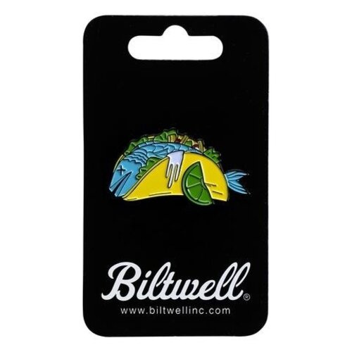 Biltwell Enamel Pin Fish Taco