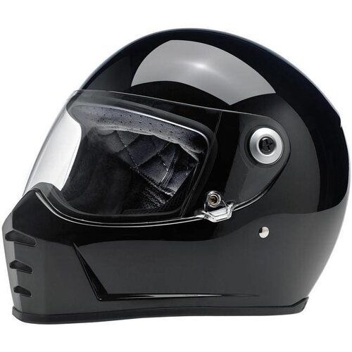 Biltwell Casque Lane Splitter - noir brillant