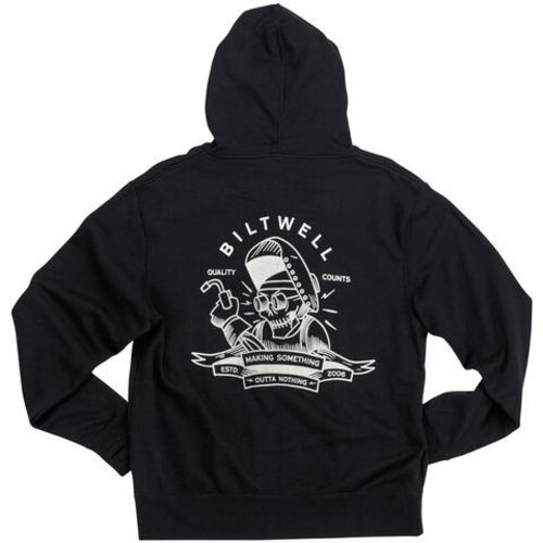 Biltwell Nothing Zip Hoodie - Zwart