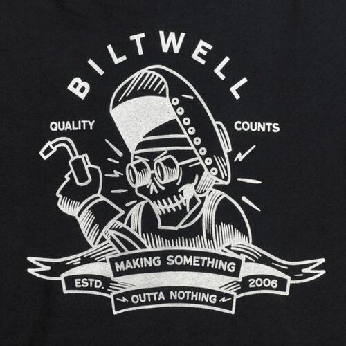 Biltwell Nothing Zip Hoodie - Zwart