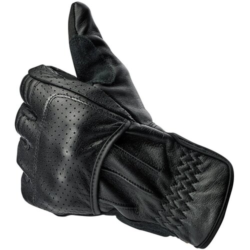 Biltwell Borrego Handschuhe - Schwarz / Schwarz