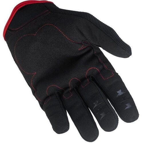 Biltwell Gants de moto - noir/rouge