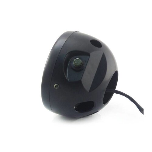 6" 3 Bulb Projector Light Matte Black