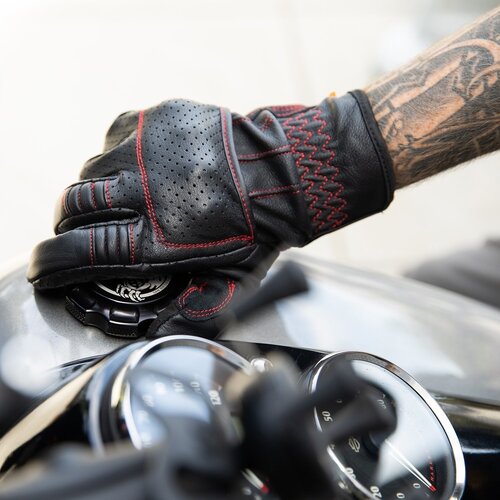 Biltwell Borrego Gloves - Redline