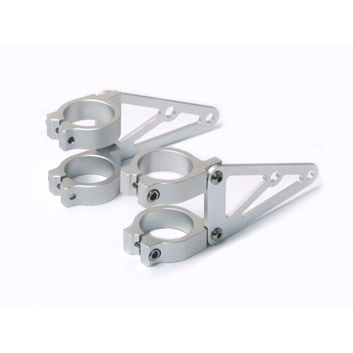 Luxuriöse Scheinwerfer Brackets "Silver"