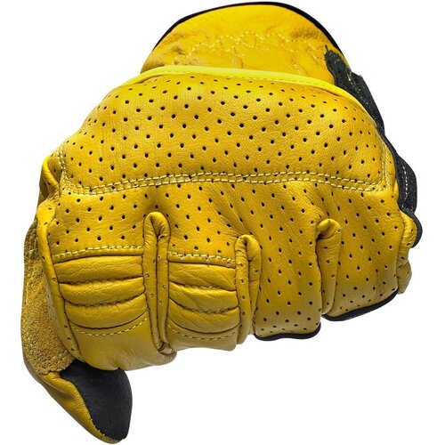 Biltwell Borrego Handschuhe - Gold / Schwarz