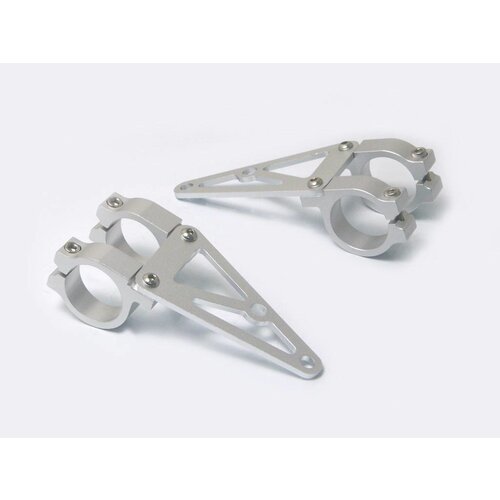 Luxuriöse Scheinwerfer Brackets "Silver"