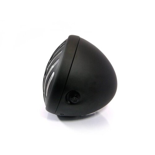 7 " Steampunk Hauptscheinwerfer Schwarz