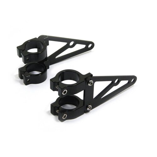 Luxuriöse Scheinwerfer Brackets "Black"