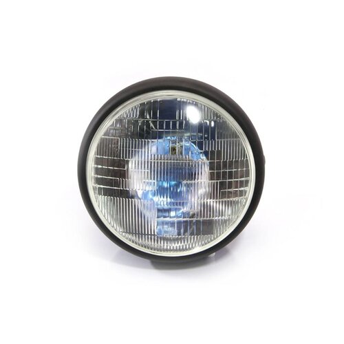 7.5" Koplamp Mat Zwart Extra Groot