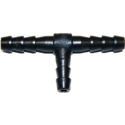 T Connector Fuel Line Black