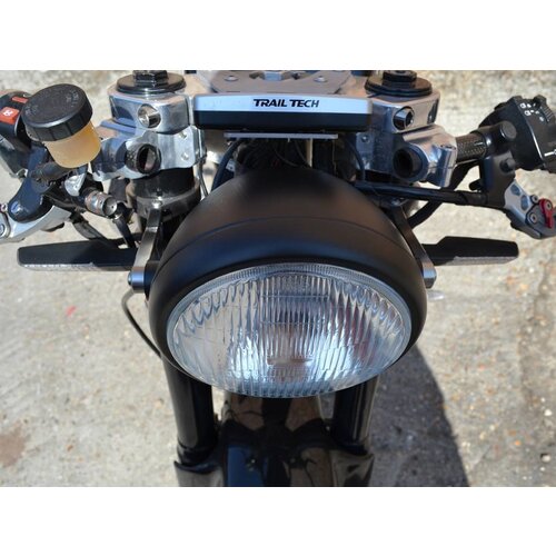 6.75" Zwarte Classic Koplamp