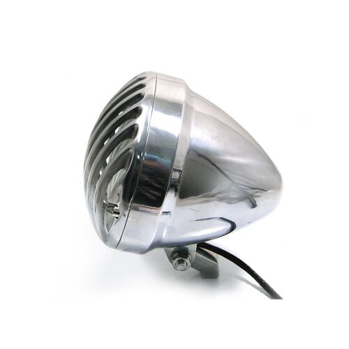 6" Prison Headlight Bottom Mount Polished