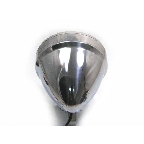 6" Prison Headlight Bottom Mount Polished