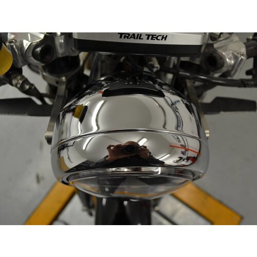 5.5" Chrome Projector Cafe Racer Headlight