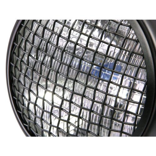 7 " Scrambler Koplamp Mat Zwart Extra Groot