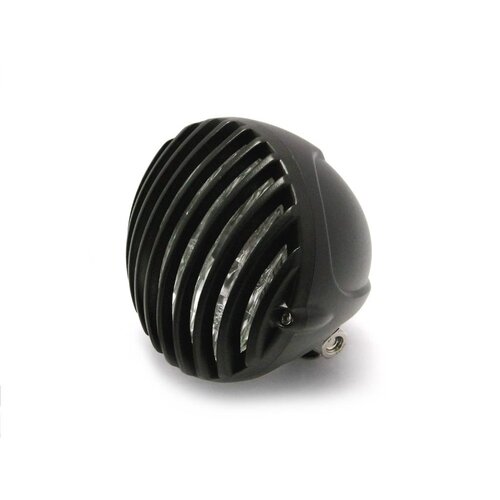 4.5" Prison Koplamp Bottom Mount Zwart