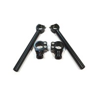 22MM Verstelbare Clipons CNC Zwart