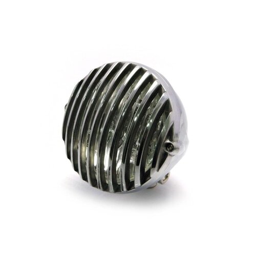 4.5" Prison Koplamp Bottom Mount Polished